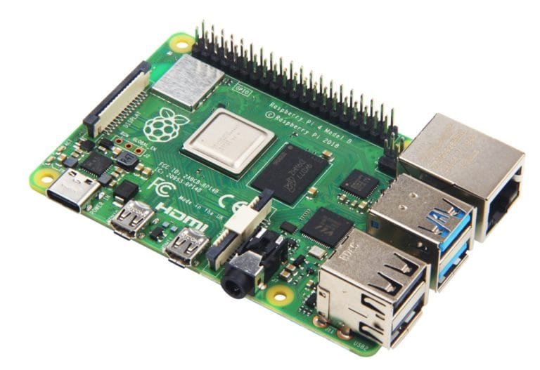 Raspberry Pi 4 Model B 2GB RAM - BCM2711 Quad Core Cortex-A72 ARM V8 1. ...