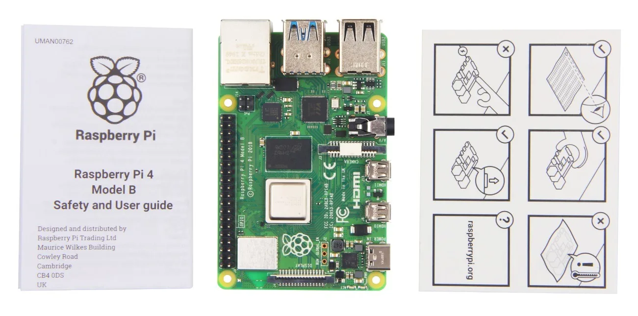 Raspberry Pi 4 B Single Board Computer - Advanced Development Board Price in Pakistan, USA