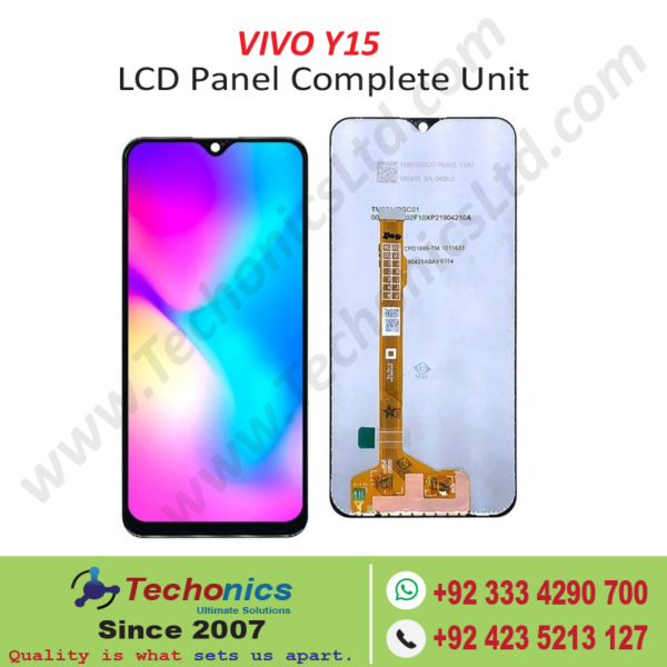 Vivo Y15 LCD display panel price by techonicsltd.com