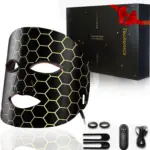 acne reduction led light therapy mask